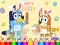 Mäng Coloring Book: Bluey Happy Easter Internetis