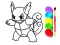 Mäng Pokemon Coloring Book Internetis