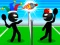 Mäng Stickman Sports Badminton Internetis