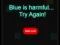 Mäng Avoid the blue Internetis