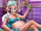 Mäng Pregnant Ice Queen Bath Care Internetis