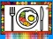 Mäng Color and Decorate Dinner Plate Internetis