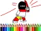 Mäng Back To School: Hero Coloring Book Internetis