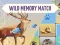 Mäng Wild Memory Match Internetis