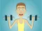 Mäng Muscle Clicker Internetis