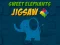 Mäng Sweet Elephants Jigsaw Internetis