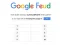 Mäng Google Feud Internetis