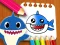 Mäng Baby Shark Coloring Book Internetis