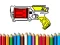 Mäng Back To School: Nerf Coloring Book Internetis