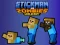 Mäng Stickman vs Zombies WorldCraft Internetis