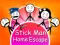 Mäng Stickman Home Escape Internetis