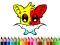 Mäng Cute Bat Coloring Book Internetis