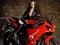 Mäng Motorcycle And Girls Slide Internetis