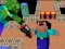 Mäng Space Adventure: Noobiks Battle vs Zombies Internetis