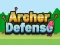 Mäng Archer Defense Advanced Internetis