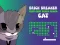 Mäng Brick Breaker Chipi Chipi Chapa Chapa Cat Internetis
