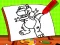 Mäng Easy Kids Coloring Dinosaur Internetis