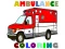 Mäng Ambulance Trucks Coloring Pages Internetis
