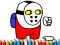 Mäng Space Dude Coloring Book Internetis
