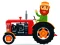 Mäng Cartoon Farm Traktors Internetis