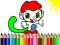 Mäng Back To School: Monkey Coloring Internetis