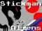 Mäng Stickman vs Aliens Internetis