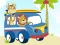 Mäng Cute animals with cars difference Internetis