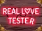 Mäng Real Love Tester Internetis