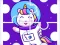 Mäng Cute Rainbow Unicorn Puzzles Internetis