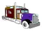Mäng American Trucks Coloring Internetis