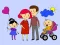 Mäng Happy Family Coloring Book Internetis