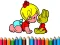 Mäng Back To School: Aby Girl Coloring Internetis