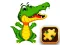 Mäng Aligator Puzzle Internetis