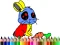 Mäng Back To School: Rabbit Coloring Book Internetis