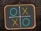 Mäng Tic Tac Toe blackboard Internetis