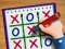 Mäng Tic Tac Toe Paper Note II Internetis