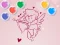 Mäng Bubble Shooter Valentine Internetis