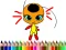 Mäng Back To School: Dotted Girl Coloring Internetis