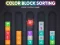 Mäng Color Block Sorting Internetis