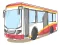 Mäng Cartoon Bus Slide Internetis