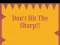 Mäng Don't Hit The Sharp Internetis