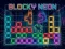 Mäng Blocky Neon Internetis