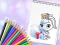 Mäng Cute Animals Coloring Book Internetis