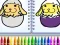Mäng Coloring Bunny Book Internetis