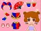 Mäng Lovely Doll Dress Up Game Internetis