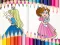 Mäng Beautiful Princess Coloring Book Internetis