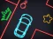 Mäng Neon Car Puzzle Internetis