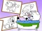 Mäng Cartoon Coloring for Kids Animals Internetis
