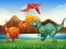 Mäng Colorful Dinosaurs Match 3 Internetis
