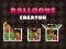 Mäng Balloons Creator Internetis